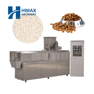 Fully automatic for easy control dog food pellet making machine high quality pet food production line