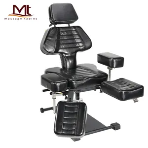 Tattoo Chair Mt Gina Hot Sale Professional Manufacture Cheap Price 360 Degree Rotation Hydraulic Adjustable Height Tattoo Table Tattoo Chair