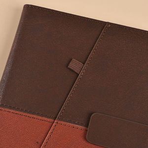 สมุดโน้ต A5 PU ปกแข็ง ปกคอมโพสิต คุณภาพสูง สำหรับการเรียนรู้ บันทึกประจำวัน สำนักงาน ไดอารี่ บริษัท  รับทำโลโก้ตามสั่ง ขายส่ง - Product Image 2