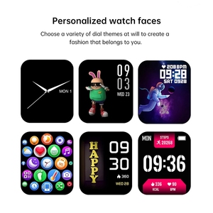 <span class=keywords><strong>Reloj</strong></span> inteligente deportivo para hombre y <span class=keywords><strong>mujer</strong></span>, pulsera con pantalla táctil de 1,6 pulgadas, rastreador de Fitness, recordatorio de llamadas, para Android, <span class=keywords><strong>Xiaomi</strong></span> e IOS - Product Image 3