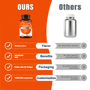 大人用ビタミンC 1000mg 60ソフトジェルカプセル-免疫力向上＆肌の栄養補給 OEM対応 - Product Image 6