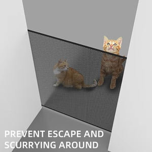 <span class=keywords><strong>Barrière</strong></span> télescopique pour la protection des <span class=keywords><strong>chats</strong></span> et des chiens, clôture <span class=keywords><strong>anti</strong></span>-<span class=keywords><strong>chats</strong></span> pour l'intérieur, clôture non perforée, <span class=keywords><strong>barrière</strong></span> pour enfants, isolation des animaux domestiques - Product Image 3