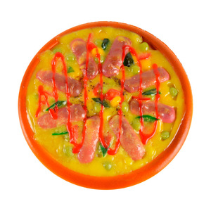Modèle de nourriture simulée : pizza aux saucisses et crevettes, décoration pour restaurant occidental, accessoires et ornements pour tournages de films et de télévision - Product Image 6