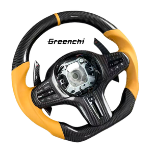 พวงมาลัยคาร์บอนไฟเบอร์ประสิทธิภาพสูงสำหรับรถ BMW G30 G31 G32 X3 G01 X4 G02 M2 G87 M3 G80 M4 G20 lci M5 G11 F90 - Product Image 3