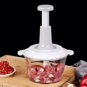 Manual Vegetable Mincers Press Type Household Garlic <b>Meat</b> Cutter <b>Grinders</b> Whisk Stirre Kitchen Food Chopper Mini Food Processor - Product Image 1