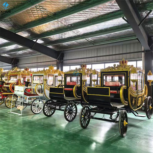 Carruaje Real de Caballos Personalizado Estilo Europeo para Recorridos Turísticos, Bodas y Eventos, Elegante Carroza Tirada por Caballos en Venta - Product Image 5