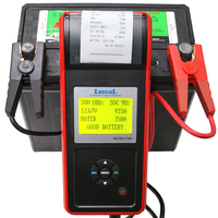 Outil de Diagnostic de charge d'imprimante testeur de batterie de voiture 12V 24V avec démarrage arrêt AGM EFB outil de Diagnostic de pince de courant de Test de batterie