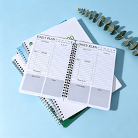 Carnets scolaires personnalisés en gros, agendas, carnets quotidiens, blocs-notes à spirale, pages lignées, carnets inspirants, planificateurs hebdomadaires