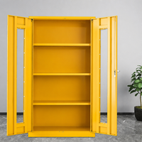 Armoire d'urgence en acier sur mesure pour la sécurité incendie et l'équipement de sauvetage d'urgence avec rangement antivol