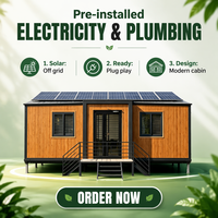Cabaña Prefabricada con Energía Solar para Estación de Bombeo de Agua en Campo Remoto y Riego Agrícola, Inmueble para Reventa