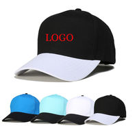 Gorra de Béisbol Blanca 100% Algodón, Personalizable con Logotipo Bordado, Dos Tonos, Ajustada, Deportiva, para Exteriores, de Alta Calidad