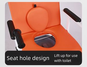 2024 baru kedatangan tahan air Commode kursi roda Bedpan pasien Transfer Bed esensial kamar mandi keselamatan peralatan rehabilitasi - Product Image 6