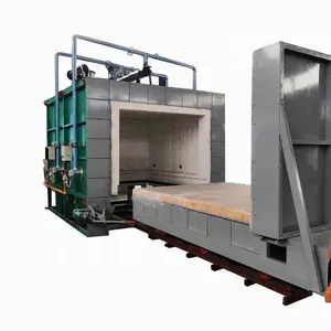 Made in China bogie hearth type annealing furnace stress relieving heat treatment furnace for heavy castings, pressure vessel