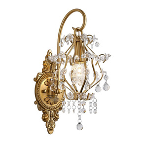 European Style Crystal <b>Wall</b> Lamp E14 LED <b>Wall</b> Mounted <b>Light</b> For Bedroom Corridor Mirror Lighting - Product Image 5