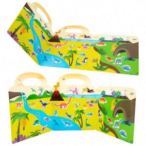 Interesante Regalo Infantil, Insectos, Animales del Océano, Dinosaurios, Vehículos, Espacio, Pegatinas 3D, Rompecabezas Magnético para Niños - Product Image 6