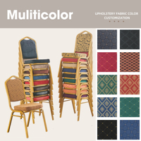 Chaise de banquet de mariage VIP pour hôtel, style Chiavari, empilable, moderne, en métal, pour salon et hôpital