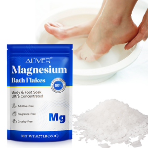 ALIVER Flocons <span class=keywords><strong>de</strong></span> <span class=keywords><strong>Magnésium</strong></span> pour Bain – Hydratation Cutanée, Soutien à la Relaxation – Flocons <span class=keywords><strong>de</strong></span> <span class=keywords><strong>Magnésium</strong></span> Naturels pour Spa Corporel et Bain <span class=keywords><strong>de</strong></span> Pieds - Product Image 6