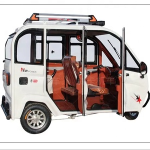 Vente directe en usine Nouveau design de pick-up électrique pour adultes Tricycles de transport fermés à trois <span class=keywords><strong>roues</strong></span> certifiés CEE pour passagers - Product Image 1