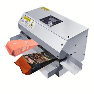 Máquina Selladora Automática Modelo 2024, Máx. 720 Micras, para Bolsas de Café, Bolsas de Té, Bolsas de Aluminio, Bolsas de Cigarrillos de Tela No Tejida y Plástico - Product Image 1