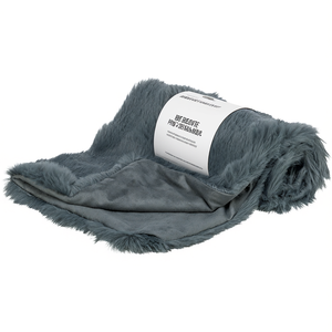 Manta Elli para Mascotas, 100 x 70 cm, Gris Oscuro, Piel Sintética, Suave y Acogedora, para Mascotas - Product Image 2