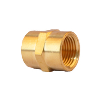 Composants personnalisés YOD, service d'usinage CNC de précision, connecteur fileté de 1/2 pouce pour la plomberie, raccord de tuyau femelle en laiton