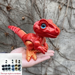 FUSEJOY Figuras de Juguete de Dinosaurios Velociraptor Impresas en 3D de PVC, Serie Animal Divertida, Éxito de Ventas Transfronterizo, Edades 7+, Regalos Perfectos - Product Image 6