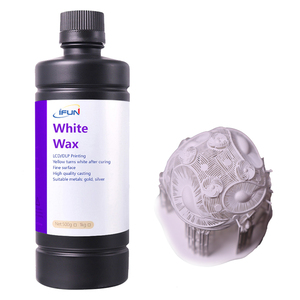 Sáp trắng đúc nhựa, photopolymer cho máy in 3D để in đồ trang sức nhựa mô hình dễ dàng để đúc - Product Image 1