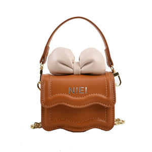 Mini Bolso de Hombro para Niñas con Lazo, Bolso Pequeño con Correa de Cadena, Lindo Bolso Cruzado para Niñas, <span class=keywords><strong>Sanrio</strong></span> - Product Image 5