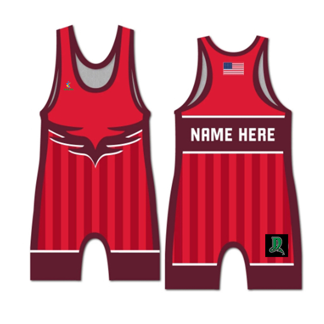 Custom Wrestling Clothes Top Randed Wrestling Singlets for Girls