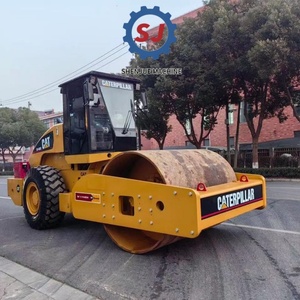 Rouleau compresseur routier d'occasion CS683E CAT/Caterpillar avec composants de pompe essentiels CS683/E à vendre - Product Image 4