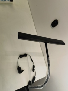 66led linh hoạ<span class=keywords><strong>t</strong></span> cổ ngỗng LED đèn bàn với hẹn giờ 5 chế độ màu 10 mức độ sáng hiện đại vòng kim loại bóng râm USB Clip đọc sách - Product Image 5