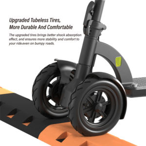 Scooter eléctrico de 3 ruedas de fácil transporte de alta resistencia Modelo 8,3 Certificación DE LA UE Marco de aluminio aeroespacial doble seguro - Product Image 5