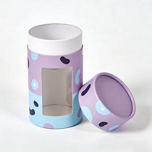 Custom Logo <b>Small</b> Round Paper Tube <b>Box</b> for Cosmetic/Candle/Flower Packaging,Eco Friendly Cylinder Packaging <b>Box</b> - Product Image 1