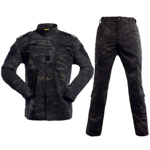 फैक्टरी बिक्री सामरिक चीर रोक Polycotton Boilersuit Jumpsuit <span class=keywords><strong>Camo</strong></span> पेंटबॉल लोगो के साथ Coverall - Product Image 6