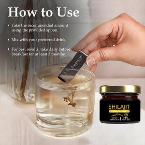 Marque OEM SHILAJIT Extrait pur d'Himalaya Résine Pommade 30g Acide fulvique Antioxydant Complément alimentaire pour hommes et femmes Augmenter l'énergie - Product Image 3