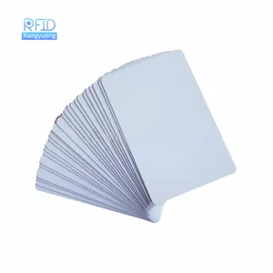 Carta di credito Standard CR80 ISO formato carta di credito LF / HF / UHF Pvc stampa in bianco Rfid Nfc biglietto da visita NFC