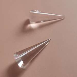 OEM K9 vidrio/sílice fundida Material AR revestimiento de todas las superficies luz pulida guía cónica prisma <span class=keywords><strong>cono</strong></span> Prisma - Product Image 4