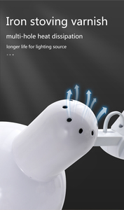 Đèn Tabla ABS Đèn Bàn Tay Hợp Kim Nhôm Đèn Bàn Gấp Đèn Kẹp E27 - Product Image 4