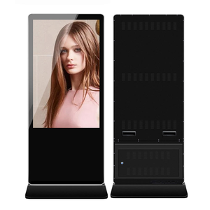 Lecteur publicitaire LCD sur pied, affichage numérique LCD mince, publicité multimédia 1080p HD - Product Image 3