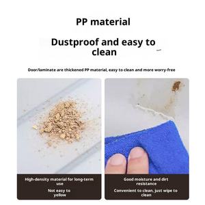 多層防塵靴ラック省スペース金属キャビネットドア家庭用組み立て靴収納棚多機能組み立て - Product Image 2