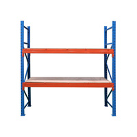 Sistema di Scaffalature Industriali per Magazzino, Ripiani Regolabili in Acciaio Resistente per Stoccaggio a Freddo