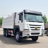 Camion benne d'occasion Howo 6x4 Sinotruk, fabriqué en Chine, en stock usine, bon prix, modèles 2025 2026, à vendre