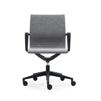 Chaise de bureau à dossier moyen de direction ergonomique à vente directe d'usine Foshan Guangdong