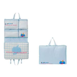 Fashion Large Capacity Multi-Functional Polyester Cartoon Pattern Handbag Foldable Design Zipper Closure Clothes <b>Storage</b> - Product Image 5