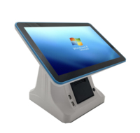 Écran tactile POS caisse enregistreuse écran unique POS windows système avec imprimante tactile POS Machine