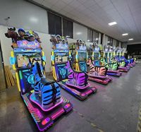Machine de jeu d'arcade de course de chevaux à monnayeur pour enfants Dreamland