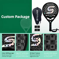 Raquette de padel en fibre de carbone OEM 3K 12K 18K 24K, personnalisable avec votre marque, fabricant professionnel de raquettes de beach tennis
