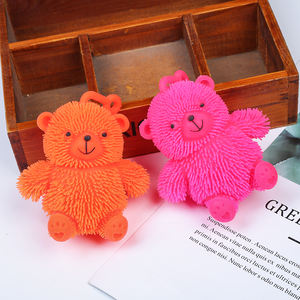 XTQ vendita calda TPR materiale palla palla palla leggera orso medio spremitura giocattolo antistress morbido giocattolo per bambine - Product Image 5