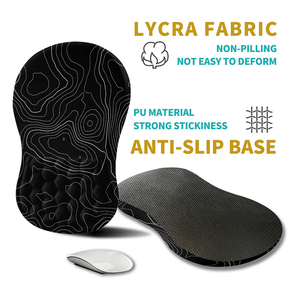 <span class=keywords><strong>Ergonomic</strong></span> chuột Pad với cổ tay phần còn lại hỗ trợ bộ nhớ bọt dốc massage phình địa hình đường viền cổ phiếu với Vận chuyển nhanh - Product Image 3