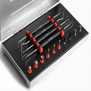 Kit de Levage Sinusien Dentaire Manuel – Ensemble d'Instruments de Chirurgie Implantaire par Approche Latérale Crestale – Outils CE avec Poignée Rembourrée Noire - Product Image 1